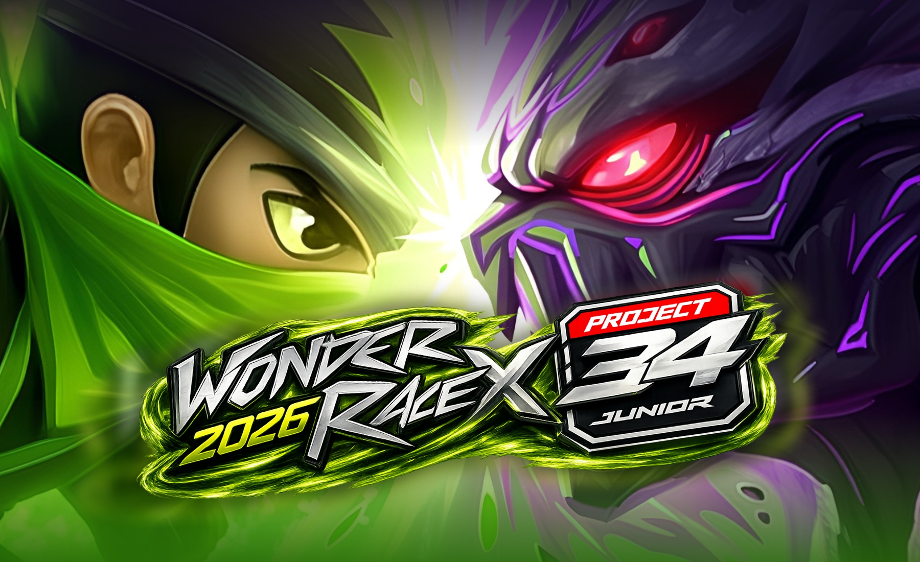 Wonder Race Riders Banner